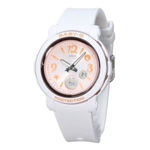Casio Baby-G Analógico Digital Undersea World Resin Strap Laranja Mostrador Quartzo BGA-290US-4A 100M Relógio Feminino