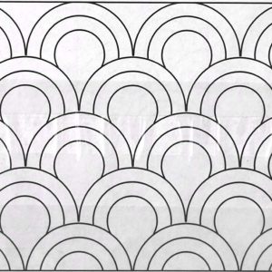 Template Stencil Sashiko :: Seikai-Ha (L+S)