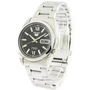 Seiko 5 Automatic 21 Jóias SNKL55K1 SNKL55K Relógio Masculino