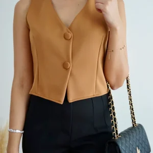 Colete camel