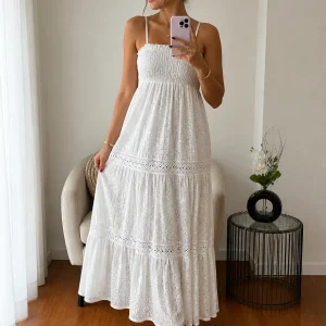 Vestido rendado